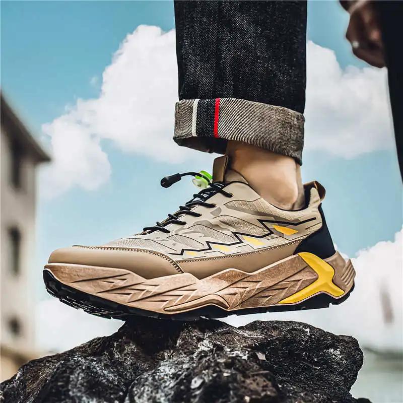 Chunky Increase Height Tennis Sneakers For Men Skateboarding Red White Shoes White Men's Tennis Sport Cuddly Lofers Novelty