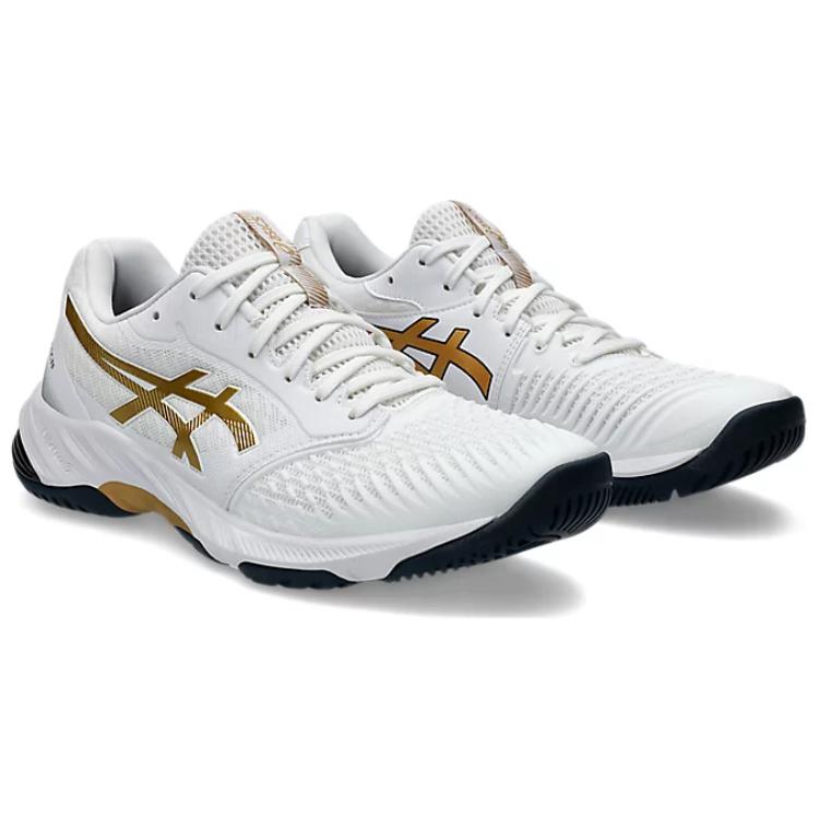 Asics Кроссовки мужские Netburner Ballistic FF 3 White Pure Gold 1051A073-104