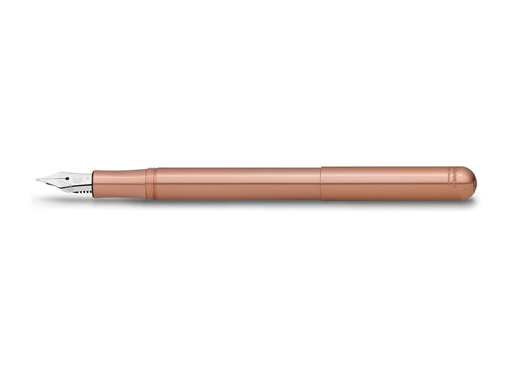 Kaweco Ручка-перо Liliput со средним пером, (M), Медь, LIFM-CP (Официальный импорт)