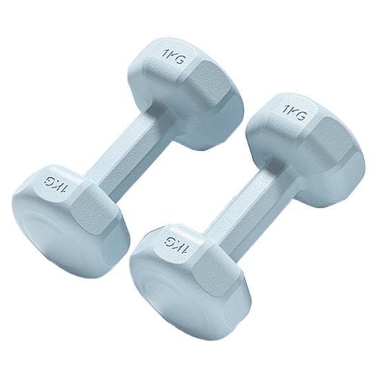 1 пара гантелей, набор гантелей, конструкция с защитой от перекатов, гантели 2-в-1 и штанга для отжиманий, 1 кг, гантели для дома, йоги, фитнеса, силовые тренировки, оборудование для тренировок