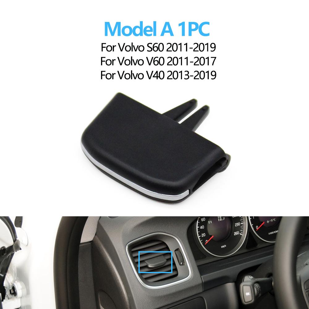 Автомобильный передний кондиционер, вентиляционная решетка переменного тока, слайдер, клипса, ремонтный комплект для Volvo S60 V60 V40 2011 2012 2013 2014 2015