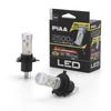 PIAA Light LED 2500K 12V H4 3 года гарантии Совместимость с осмотром транспортного средства 2 шт LEH190 Фара/противотуманная фара<Controller-less Type> 18/18 Вт Hi3500/Lo2700лм