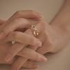 BONAFIDE JEWELRY Кольцо-шар с крестом