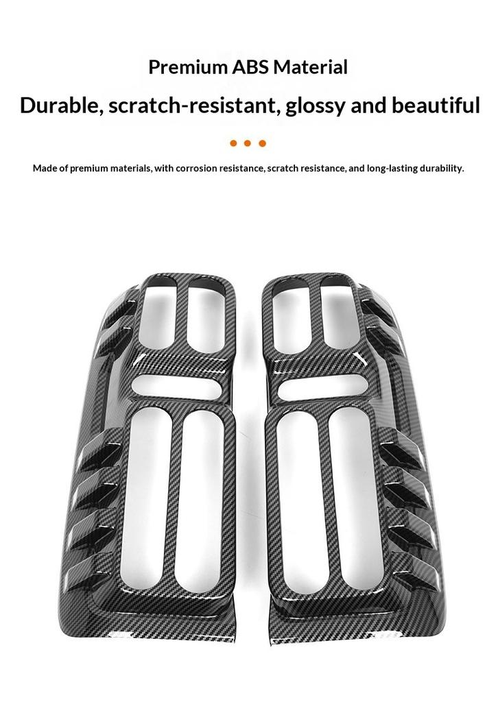 For Tank 500 Hi4T Hi4Z 2022‑2026 Rear Tail Light Cover Trim Lamp Protector Decor Decal Exterior Mod Car Accessories