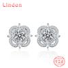 Линдон стерлингового серебра 925 пробы муассанит циркон серьги серьги-капли для женщин подарки на свадьбу