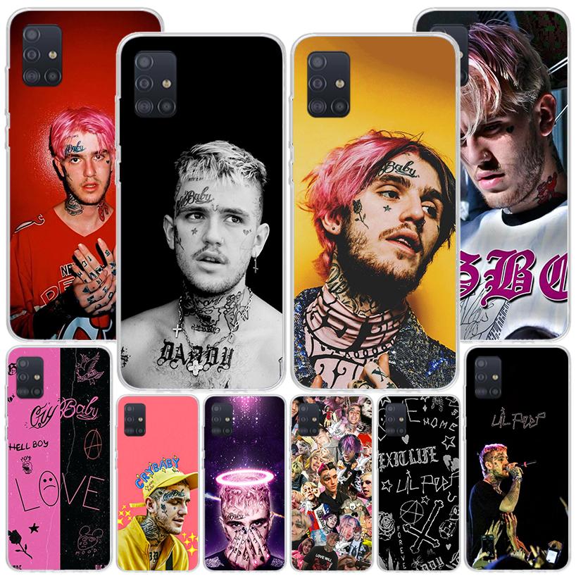 Чехол для телефона певца Lil Peep для Samsung Galaxy A52 A32 A22 A12 A51 A31 A50S A30S A20S A10S Note 20 Ultra 10 Plus S10 A72 A71 Gala
