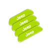 CNG1 4PCS/set Car Reflective Strips Warning Stickers Badge For Jeep Gladiator Grand Cherokee Compass Accessory Renegade Wrangler JL