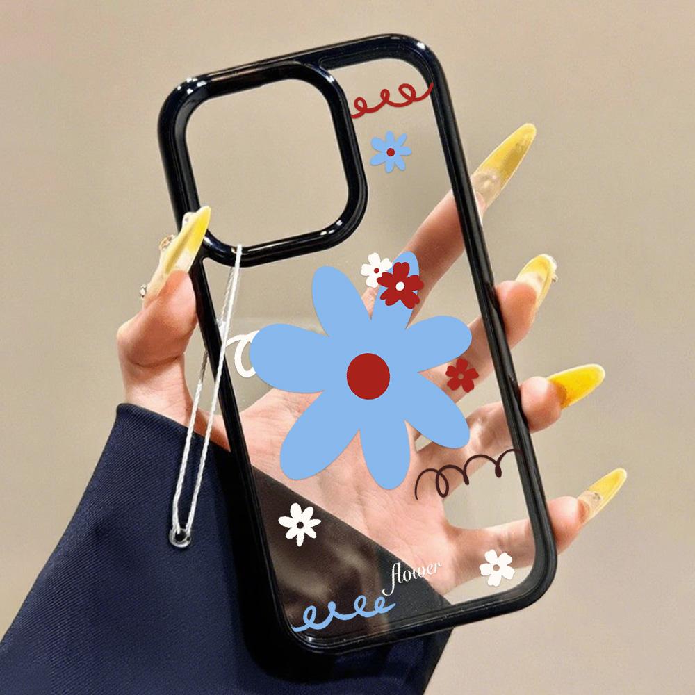Acrylic Phone Case For iPhone 11 13 16 ProMax Case iPhone 13 14 15 ProMax 12 13 ProMax Case Samsung A55 A05S A54 A06 S22 A15 S23 A12 A22 A52S Cartoon