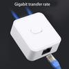 Сетевой коммутатор-разветвитель 2 порта RJ45 Gigabit, селектор, 1000 Мбит/с, 2 в 1 Выход/1 в 2 Выхода