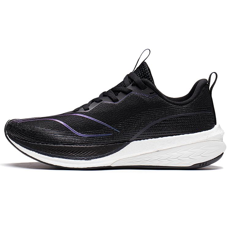 Li Ning Red Hare 6 Pro Повседневные Сетчатые Амортизирующие Скользкие Устойчивые к истиранию Низкие Беговые Кроссовки Женские Черные ARMT014-2