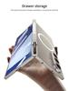 Беспроводной чехол-зарядка для Samsung Fold 7: Магнитный держатель для ручек, Креативная подставка, Защита по всей поверхности