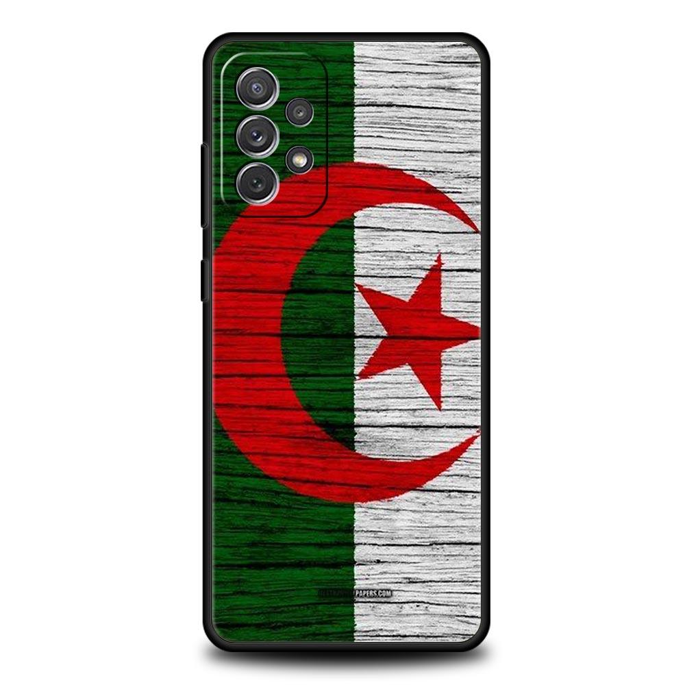 Чехол для телефона Samsung Galaxy A15 A13 A51 A71 A41 A31 A21S A03S A05 A35 A32 A55 A23 A25 A33 A53 A73 5G Обложка для паспорта Алжира