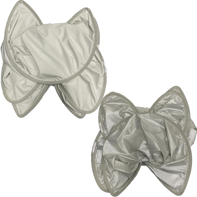 Для Tesla Model Y 3 Highland 2024 Люк на крыше Солнцезащитный козырек Передний и задний козырек на крыше Серебряный слой жалюзи на крыше Аксессуары для затемнения