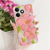 Чехол для Realme Note 80 4G RMX5388 Милый Кот Цветы Рисованный Чехол Мягкий Силиконовый Чехол Для Realme Note 80 Note80 Задняя Крышка Fundas
