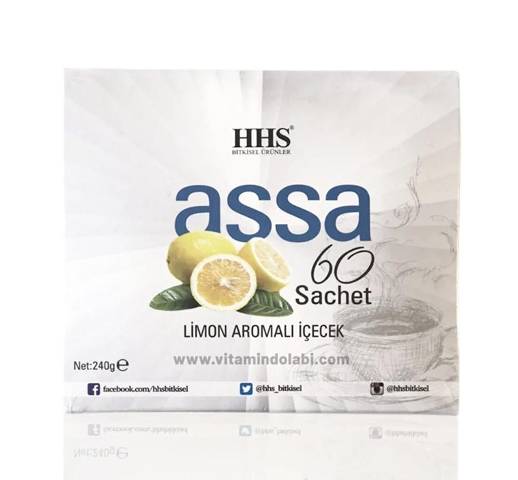 Assa 60 Sachet Mixed Herbal Tea Detox Tea Herbal Mixture Healthy Life, Fat Life Fat Burning Effect