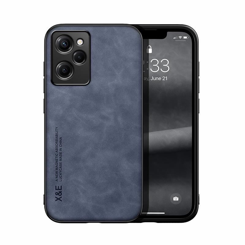 Роскошный магнитный кожаный чехол для телефона Xiaomi POCO X5 X3 Pro NFC X5Pro X3Pro X 5 3, встроенные металлические пластины, поддержка автомобильного держателя