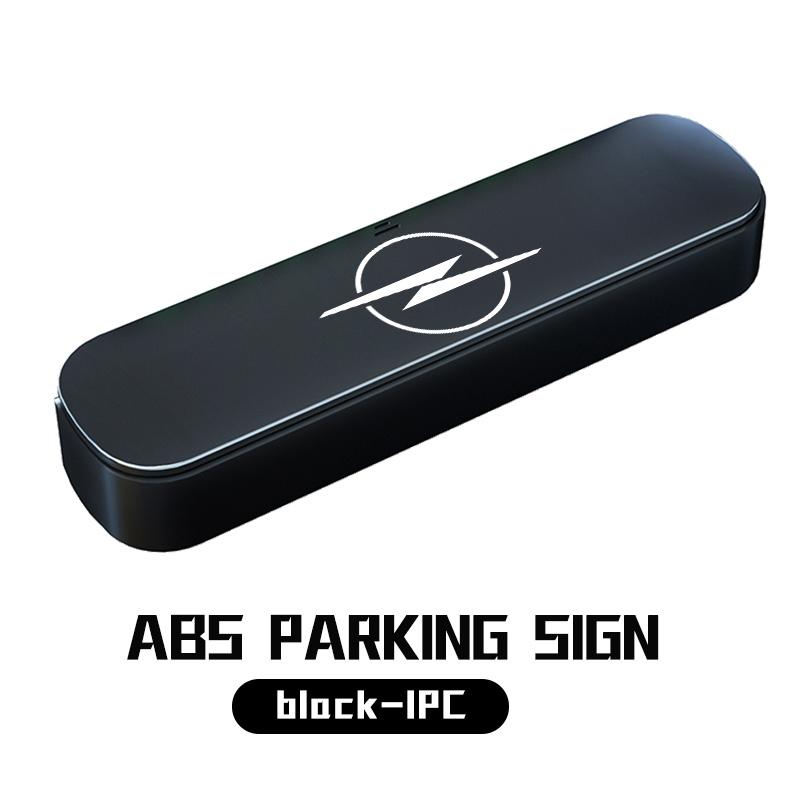Car Temporary Parking Phone Number Digital Moving Number Plate For Opel Meriva Mokka Grandland Vectra Zafira Vivaro Antara
