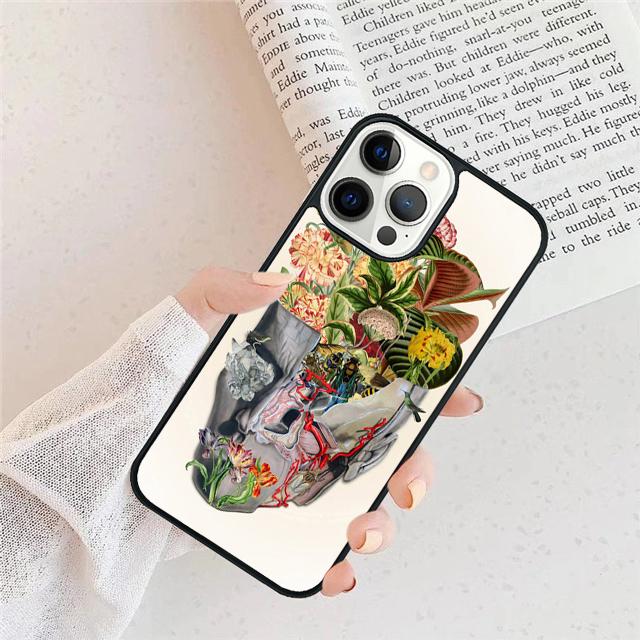 Human Brain Art phone Case Cover For IPhone 18 17 Air 16 15 14 Plus apple 16 11 12 13 Pro Max coque