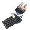 12V Car H4 Headlight Relay Wiring Harness Ceramic Lampholder Big Lamp Brilliance Intensifier