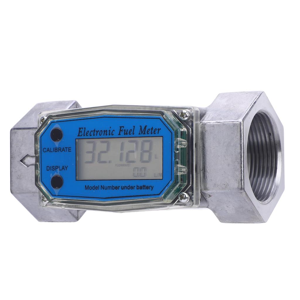 Цифровой расходомер топлива Высокоточный Металлический Многофункциональный Расходомер с несколькими единицами измерения для