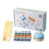 Dice Word Game Logical Thinking Reaction Speed Hand-Eye Coordination Multiplayer Play with Buzzer 20 Letter Blocks 64 Word Cards Early Education Toy