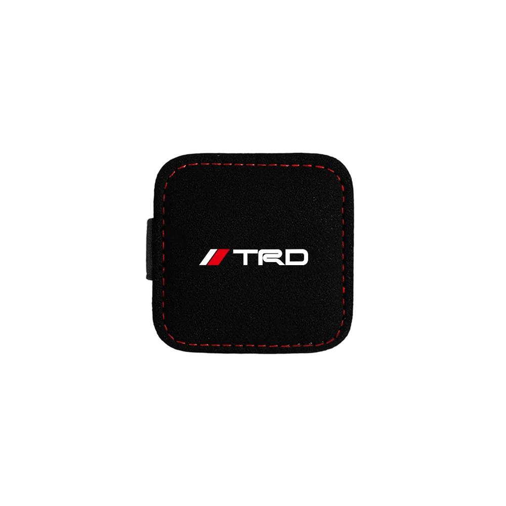 Автостопорная пряжка Кожаный зажим Магнитный дизайн Фиксатор ремня безопасности Ограничитель для Toyota TRD Corolla Chr Avensis Yaris Camry Racing