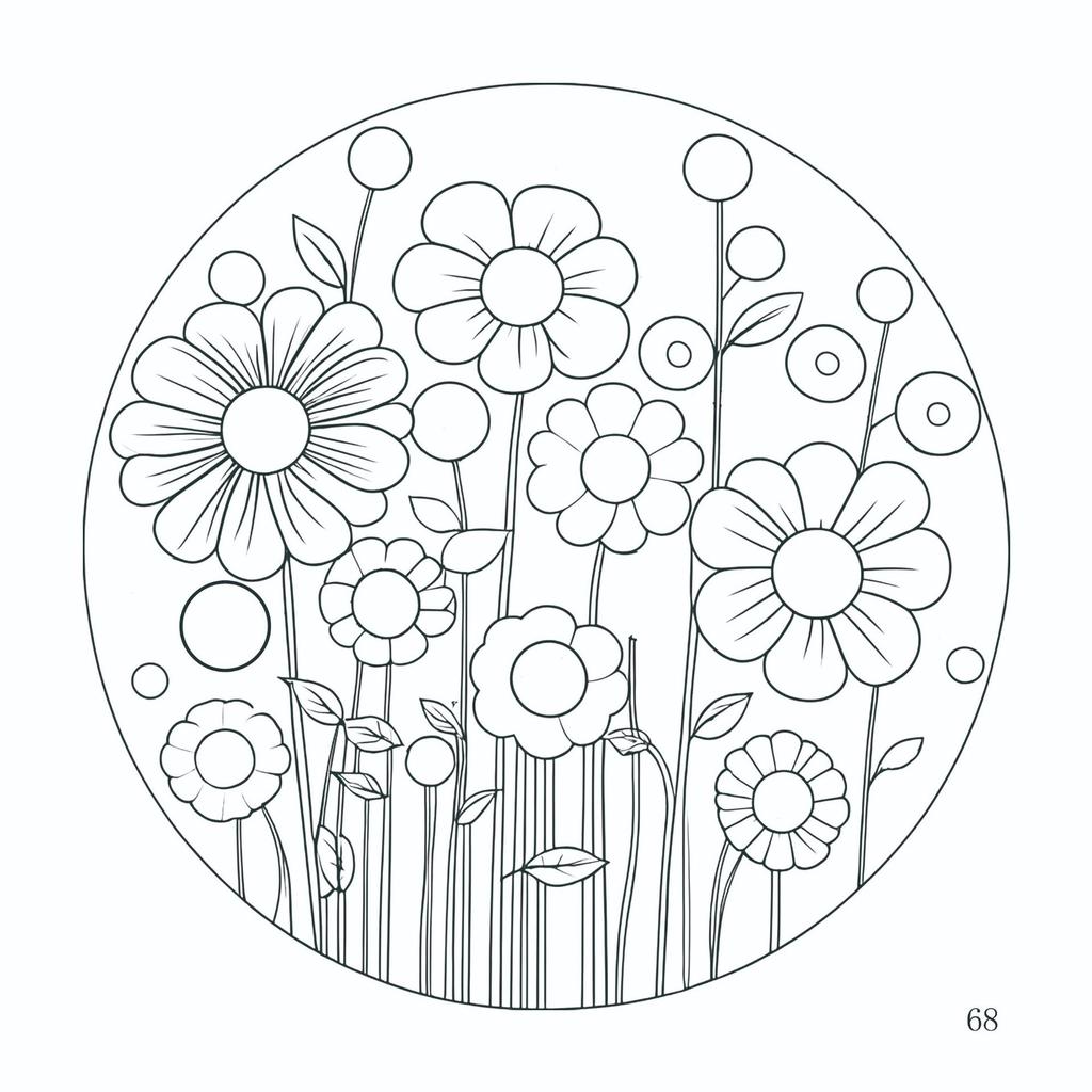 1pc Green Plant and Landscape Pattern Embroidery Kit, Felt Painting DIY Gift