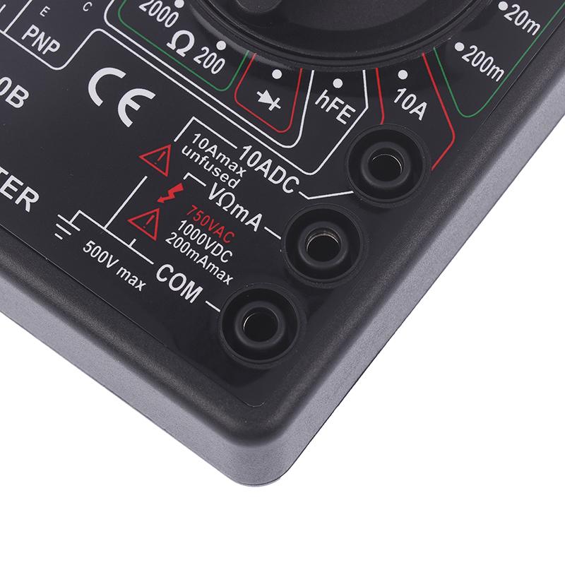 Lcd Auto Range Digital Voltmeter Multimeter Ohmmeter Volt Tester Measures Voltage Ac/Dc Voltage Current Capacitance Frequency
