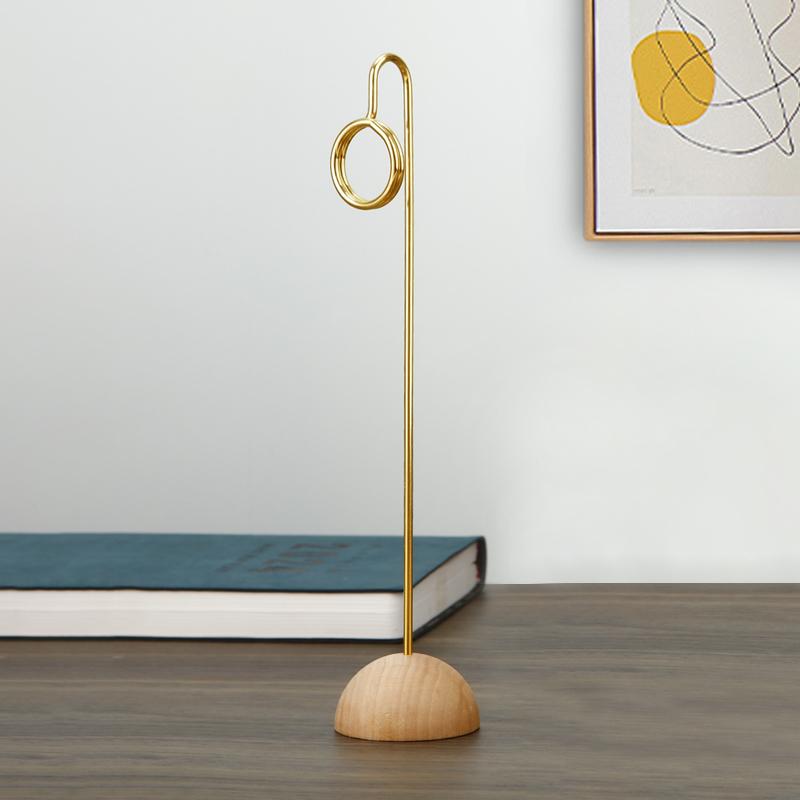 1 шт. металлический зажим для заметок с деревянной основой DIY зажим для заметок с изображением карты держатель для бумаги для декора свадебной вечеринки