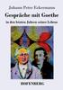 Книга Gesprache Mit Goethe In Den Letzten Jahren Seines Lebens
