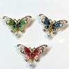 «Корейская мультяшная бабочка с жемчужной эмалью — модная брошь для костюмов и пиджаков»