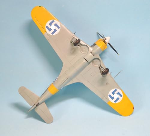 Drawnings 1/48 Morane-Saulnier MS.406C.1 Finnish Ace Pilot Plastic Model DWS48057 (Airplane)