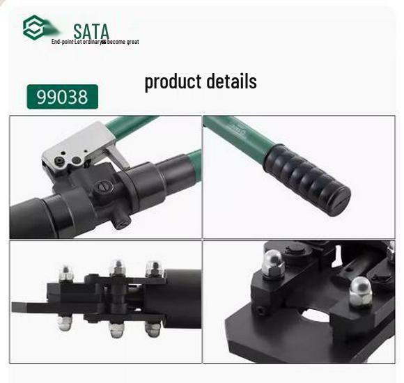 SATA Industrial-Grade Manual Hydraulic Cable Cutter for Aluminum & Copper Wires