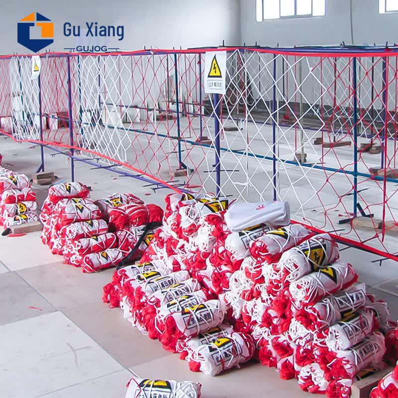 10m Red & White Construction Safety Fence