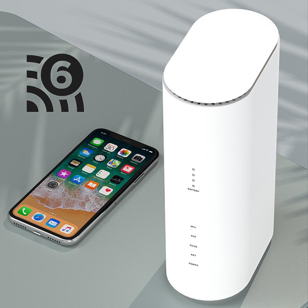 5G WiFi6 Gigabit Router with LTE, Voice, TYPE-C, and Card Slot for Office Use