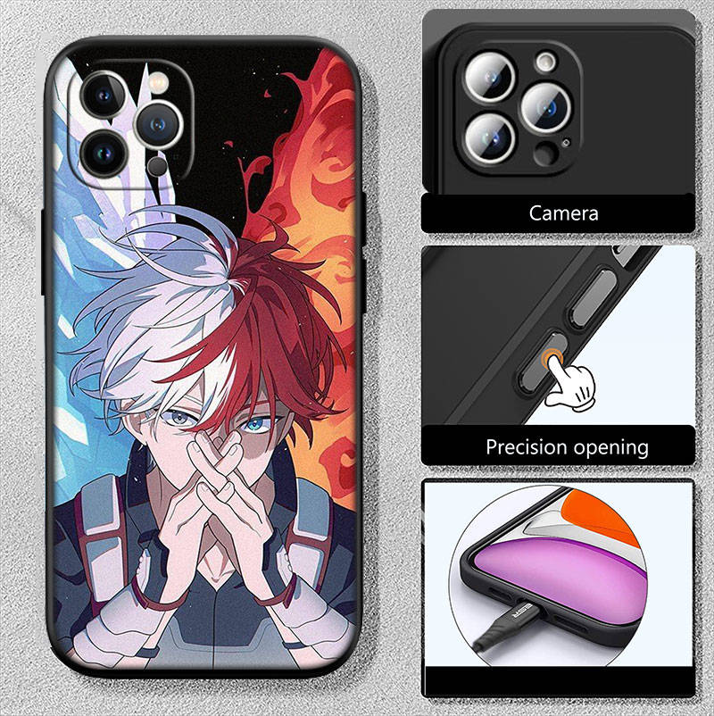 Чехол для телефона ED37 My Hero Academia для iPhone 6 6s 7 8 11 12 13 14 15 XS Pro Max XR X SE Samsung S20 S21 S22 S23 S24 FE Ultra Plus Lite S21S A55