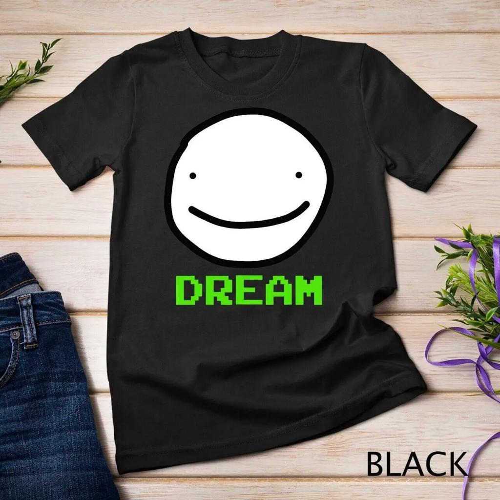 Dream Merch SMP Косплей Игра Игроки Винтажный Дизайн Для Фанатов Футболка