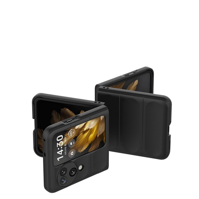 Чехол-книжка для OPPO Find N3 Flip Чехол для OPPO Find N2 N3 Flip 5G Роскошный Матовый ПК Ударопрочный Защитный Жесткий Задний Чехол для OPPO Find N3 Flip