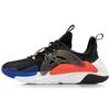 Li Ning Spark Амортизация Скользкие Устойчивые к истиранию Низкие Спортивные Повседневные Кроссовки Мужские Черно-синие AGLQ057-4