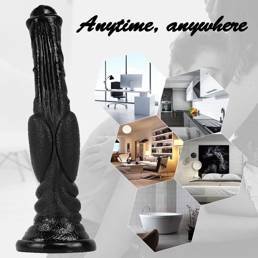 Лошадиный пенис, имитация животного, фаллоимитатор, секс-оргазм, фаллоимитатор для взрослых, присоска, пенис, анальная пробка, товары для взрослых 18+, секс-игрушки