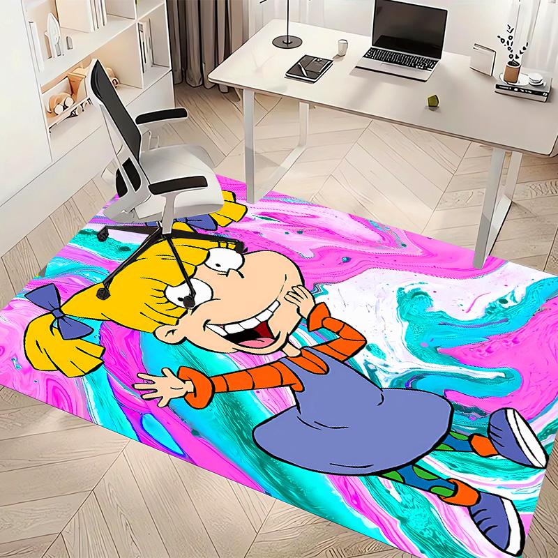 Rugrats Printed Absorbent Washable Carpet, Non-Slip Bathroom Mats, Kitchen Rugs, Yoga Mat,Living Room Entrance, Camping Picnic Rugs