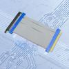 PCI Express 16X Riser Card Extender Гибкий удлинительный кабель 15 см DIY Электроника для компактных корпусов 1U 2U