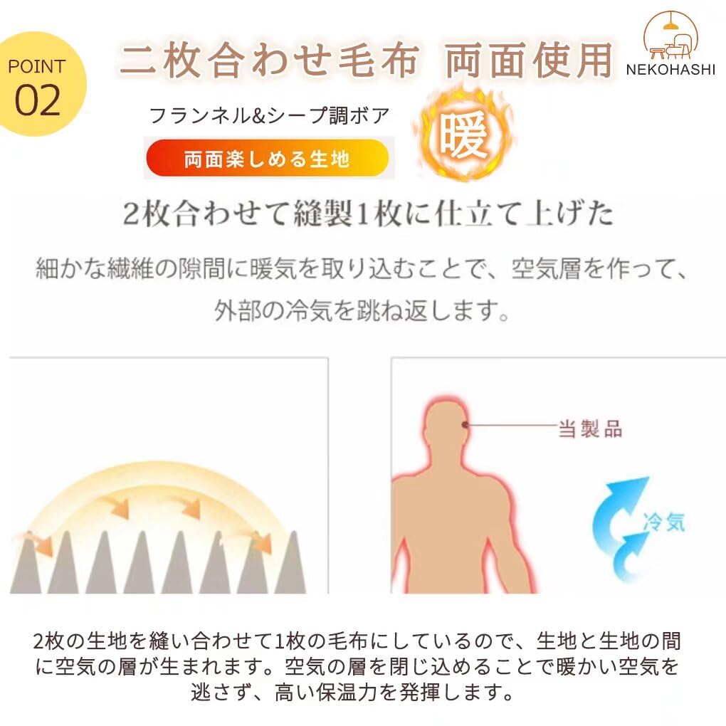 NEKOHASHI толстое одеяло для овец полностью комбинированное холодное запах тепло скандинавское новое синее одеяло, одинарное, толстое, зимнее, теплогенерирующее, из двух частей