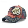 Бейсбольная кепка Fist для мужчин и женщин Tide Fashion Alphabet Nail Casual Cap