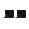 Folding Handle Fixing Buckle 2Pcs 72057-0E110-C0& 72057-0E110-E0 For Toyota Highlander 22- 25 Car Third Row Seat Handles