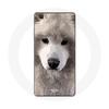 Чехол для Huawei P8 Собака породы самоедская серая