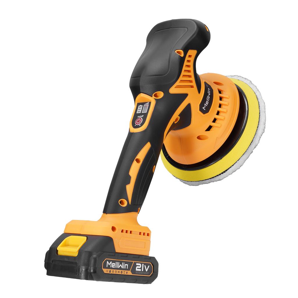 MELLWIN 150 мм беспроводной электрический полировальный станок для автомобиля 8 регулировок полировка автомобиля вощение шлифовальный электроинструмент подходит для Makita 21 В 18 В аккумулятор
