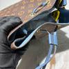 [Pre-Owned] NeoNoe Monogram Canvas And Leather Bucket Bag - Good #OJIOKK