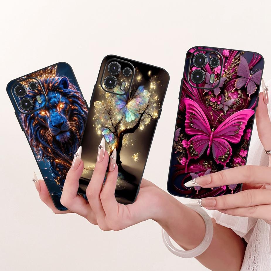 Чехол для Motorola Edge 20 Lite Edge20 Fusion Новый Роскошный Расписной Чехол Мягкий Силиконовый Чехол Для Motorola Edge 20 Pro Edge20 5G Сумки