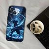 Аниме G-giyu T-tomiokaS Чехол для телефона для iPhone 16,15,14,13,12,11,Pro,XS,Max,XR,Plus,E,SE4,Mini Черный мягкий чехол
